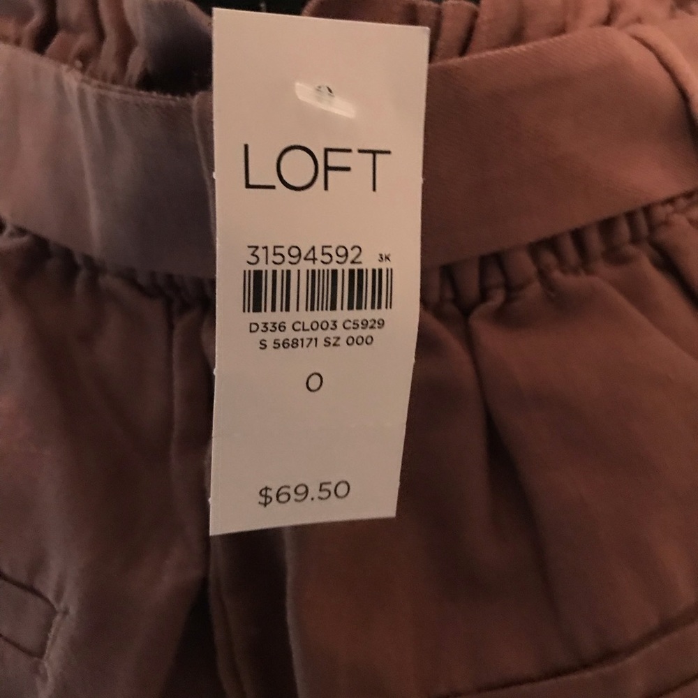 Loft paper bag mini skirt. NWT - Picture 8 of 9